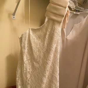 One shoulder dress